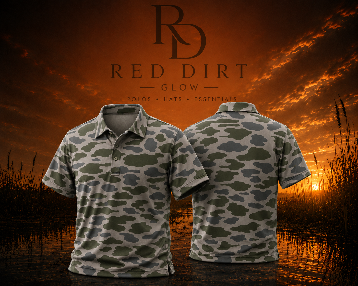 Men's Performance Polo - Camo Collection