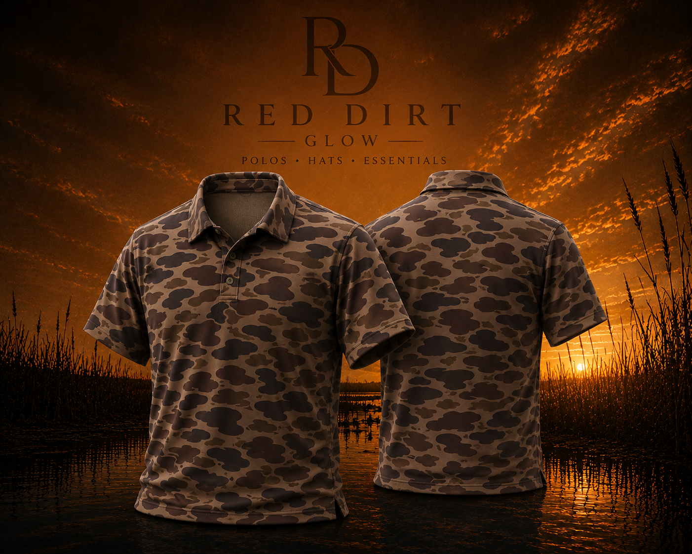 Men's Performance Polo - Camo Collection