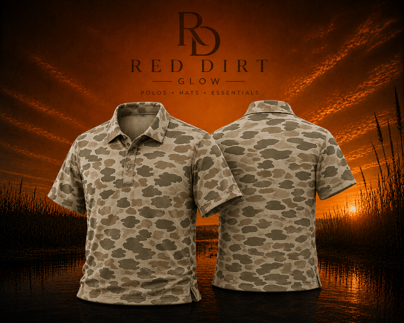 Men's Performance Polo - Camo Collection